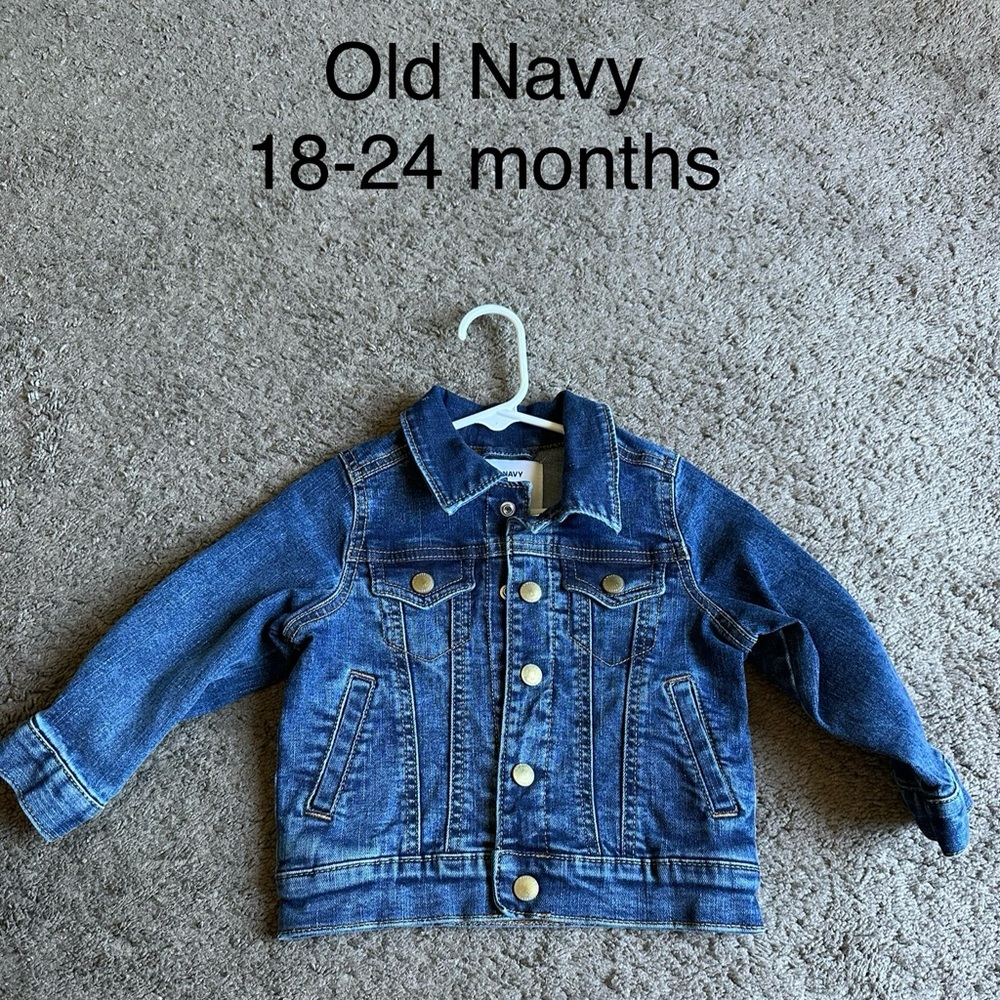 Old Navy Kids Blue Jean Jacket